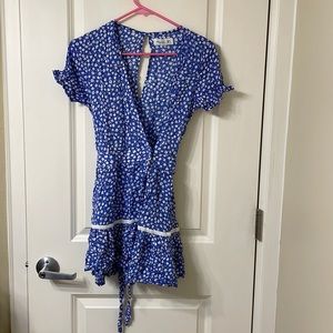 Faithfull the Brand Liza Floral Dress Sunny Floral Print size 2